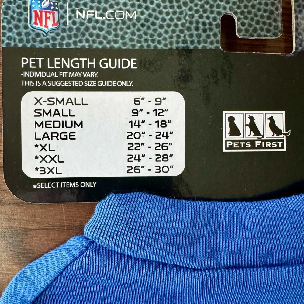 NEW Pets First Buffalo Bills Official NFL shirt for pets (dog). Size is Small. - Picture 5 of 7